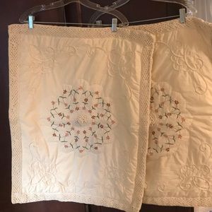 21” X 27” pillow shams